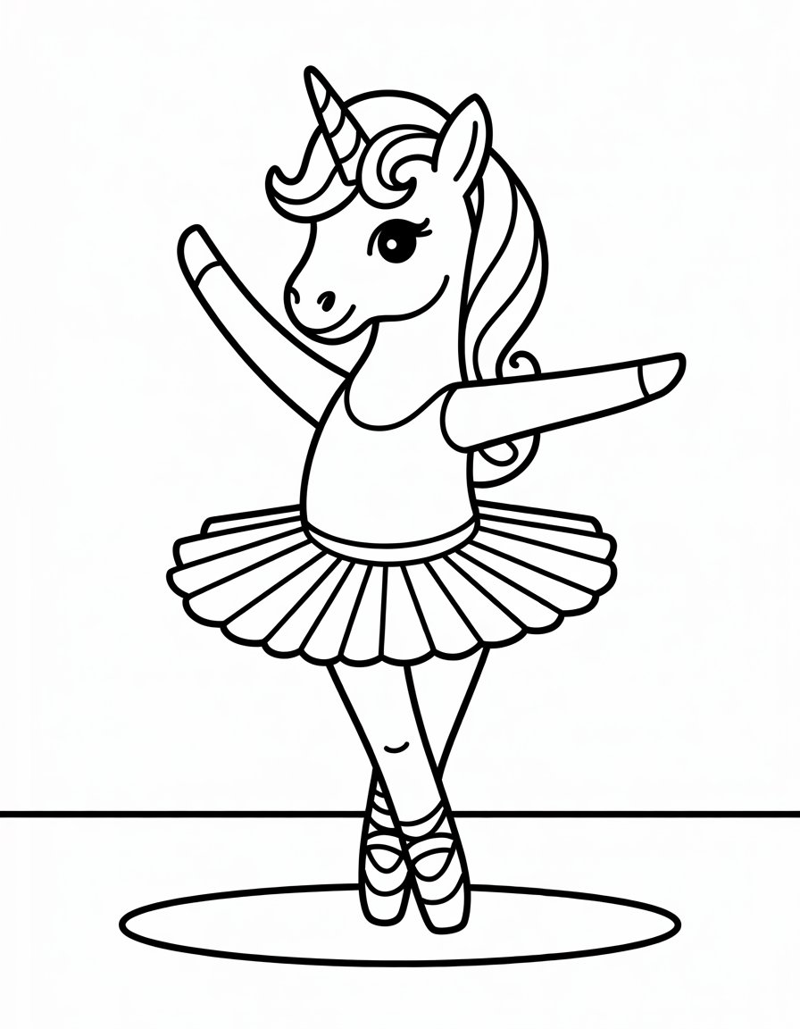 Ballerina Unicorn